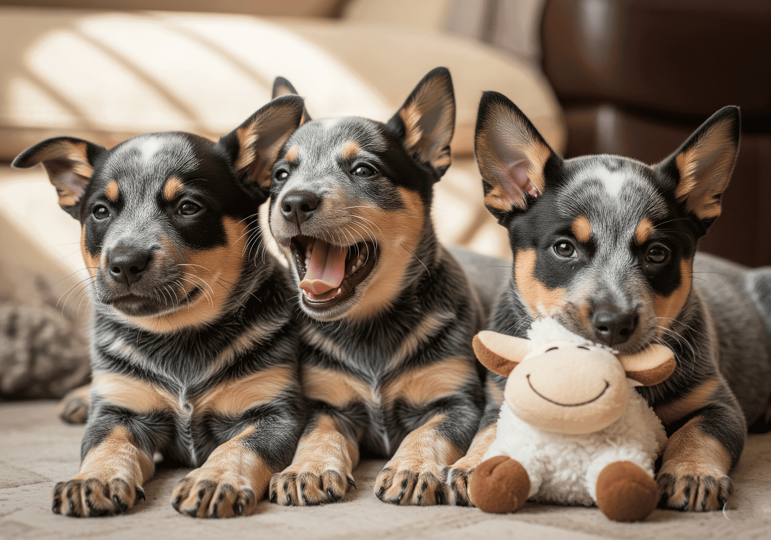 🐾 Australian Cattle Dog puppy exploring