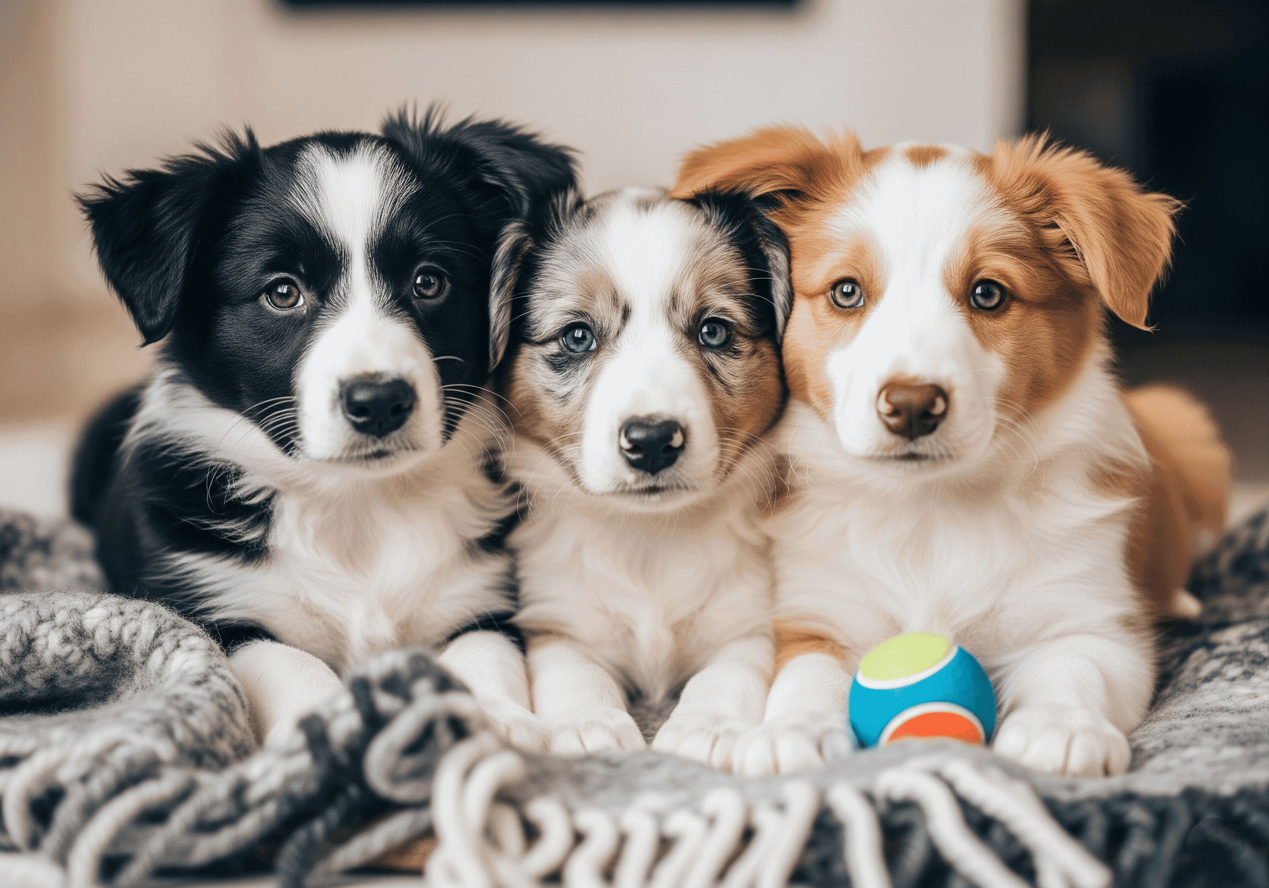 🐶 Border Collie puppy exploring