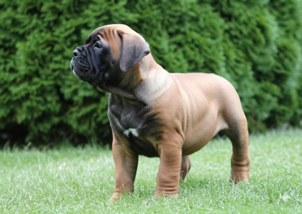 🐶 Bullmastiff's cute puppy