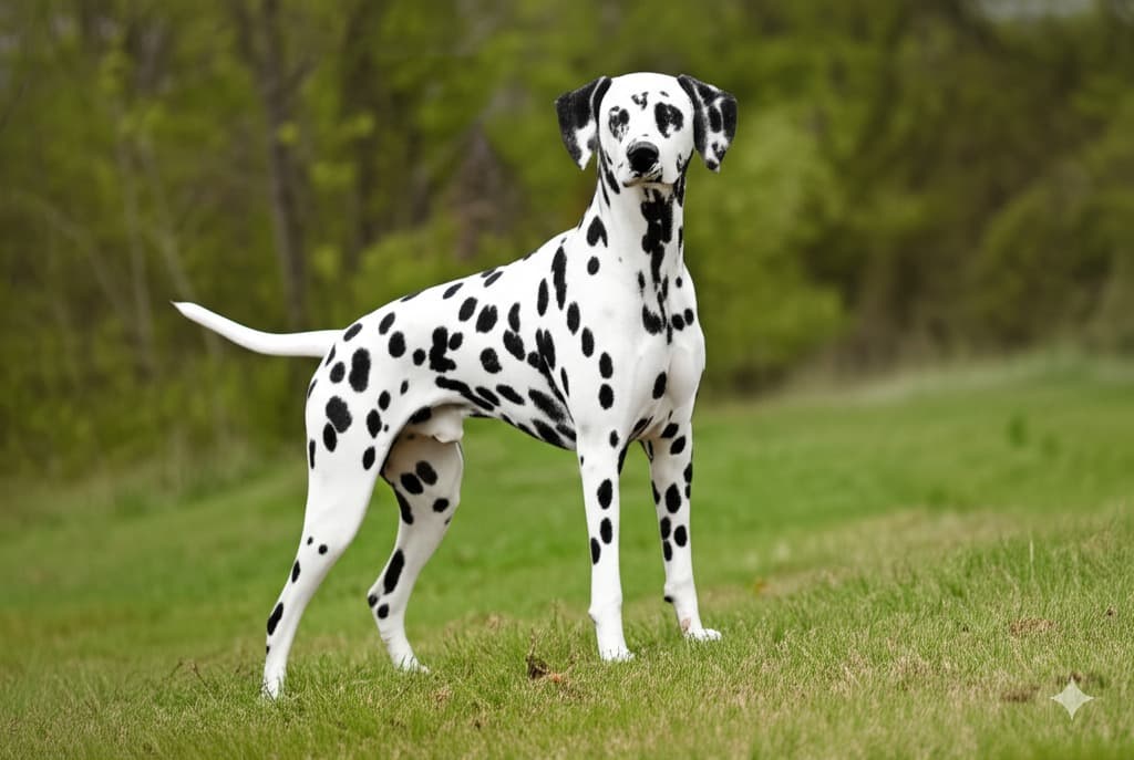 Dalmatian dog breed