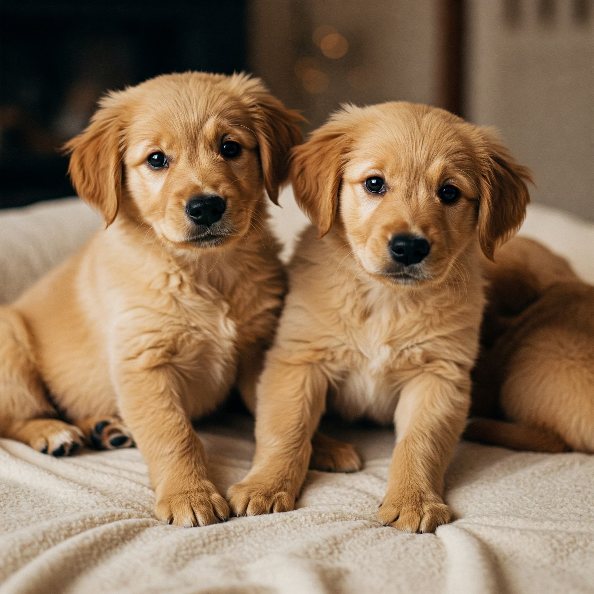 🐶 Golden Retriever's cute puppies