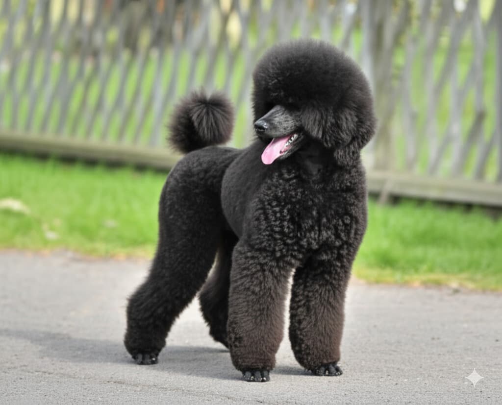Moyen Poodle dog breed