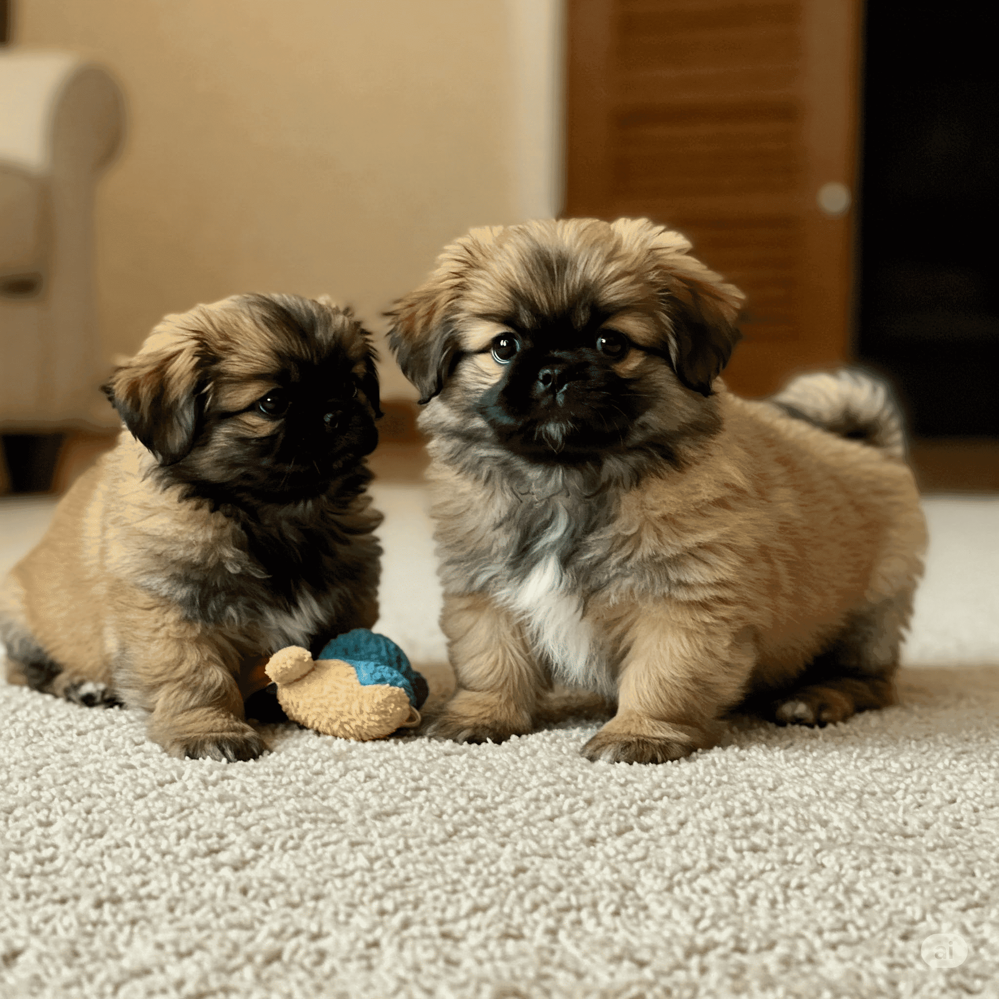 Pekingese's have cute babies 🐕