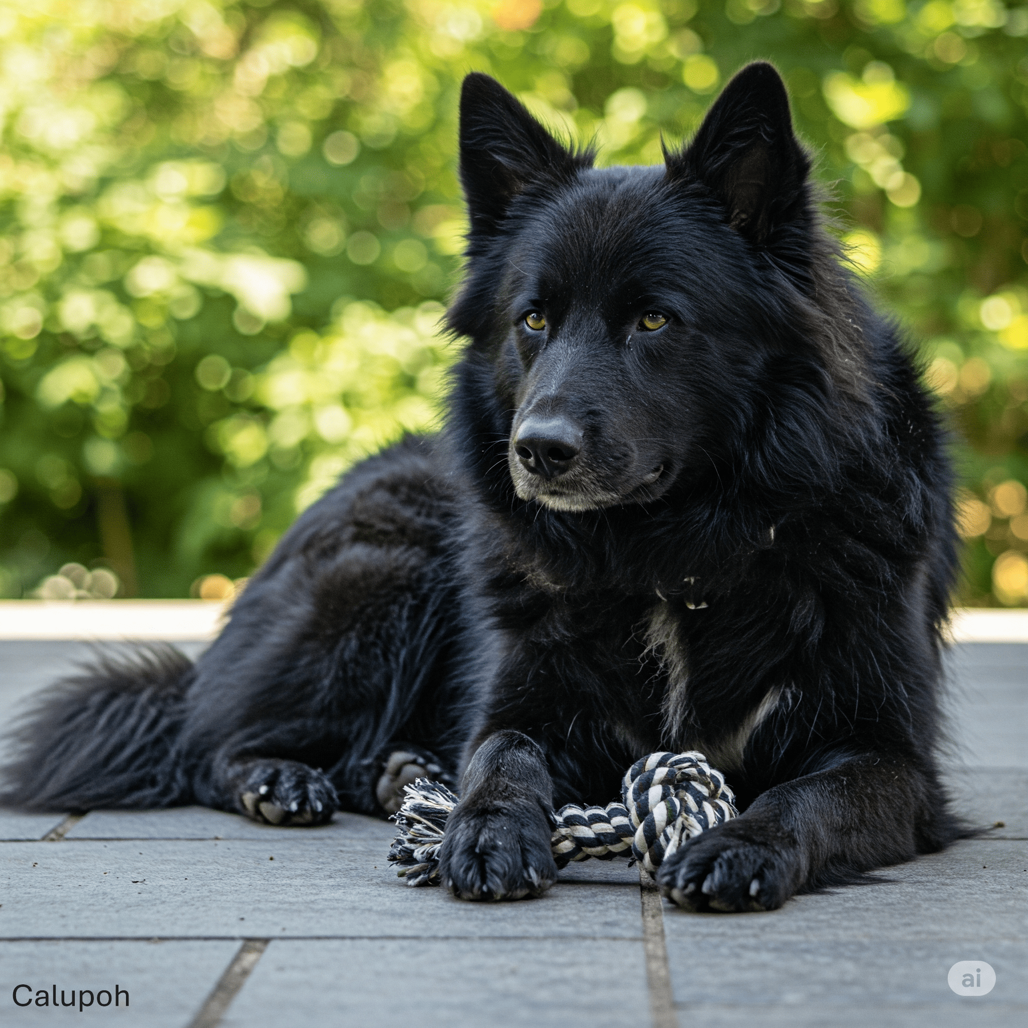 πΊ Calupoh in a natural setting, displaying its calm yet alert demeanor