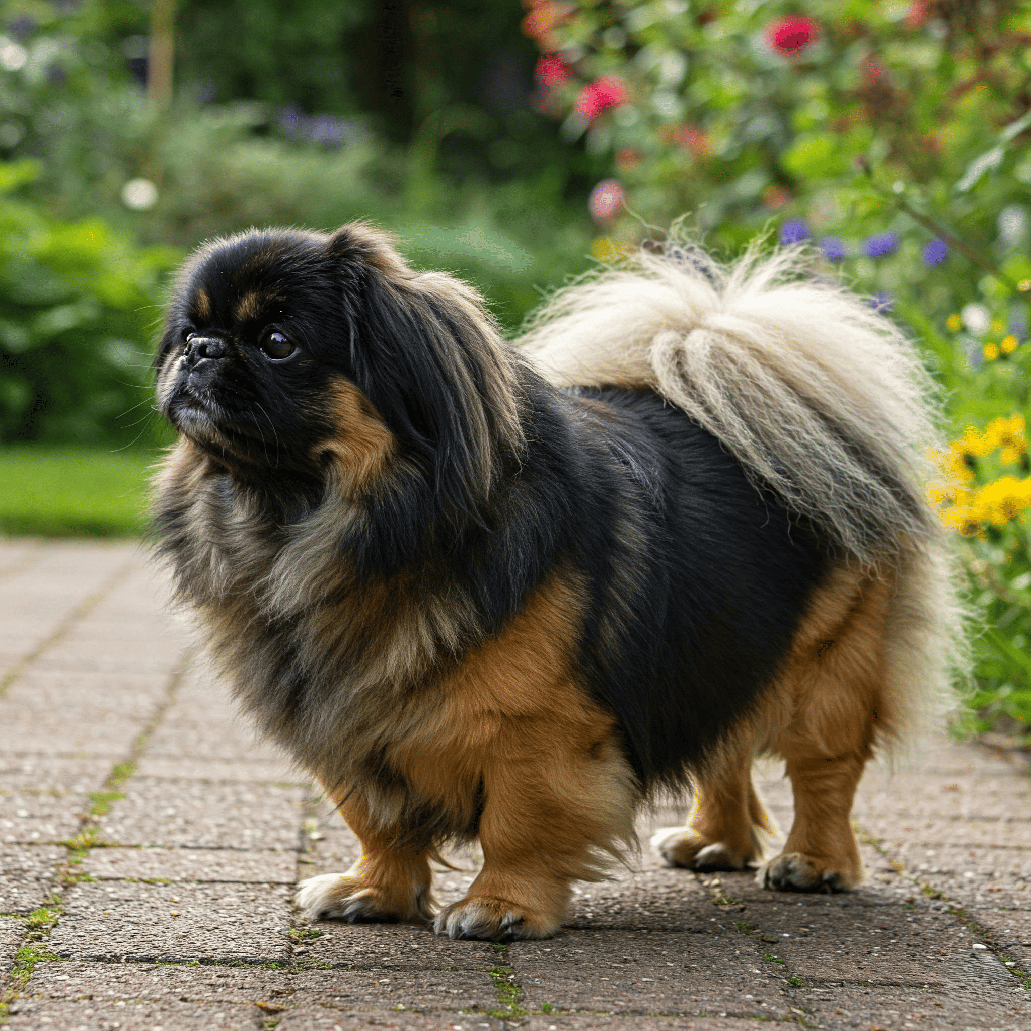 π How does Pekingese look like?
